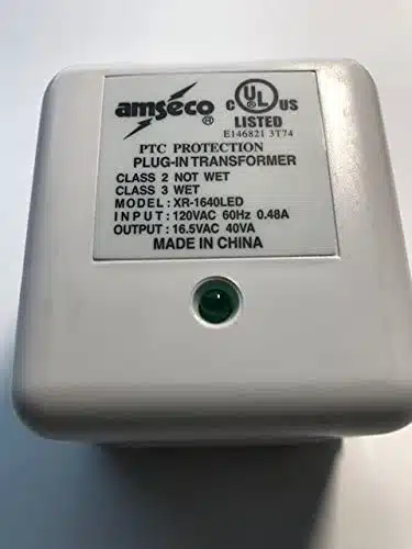 Amseco XR-1640 LED Plug in Transformer