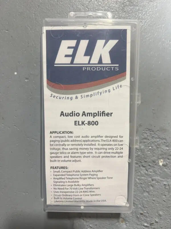 ELK-800 10W Audio Amplifier