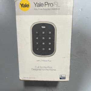 Yale YRD136-ZW2-619 Pro SL Key-Free Keypad Deadbolt with Z-Wave Plus
