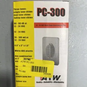 ATW PC-300 12 – 24 VDC Multi-Tone Electronic Chime