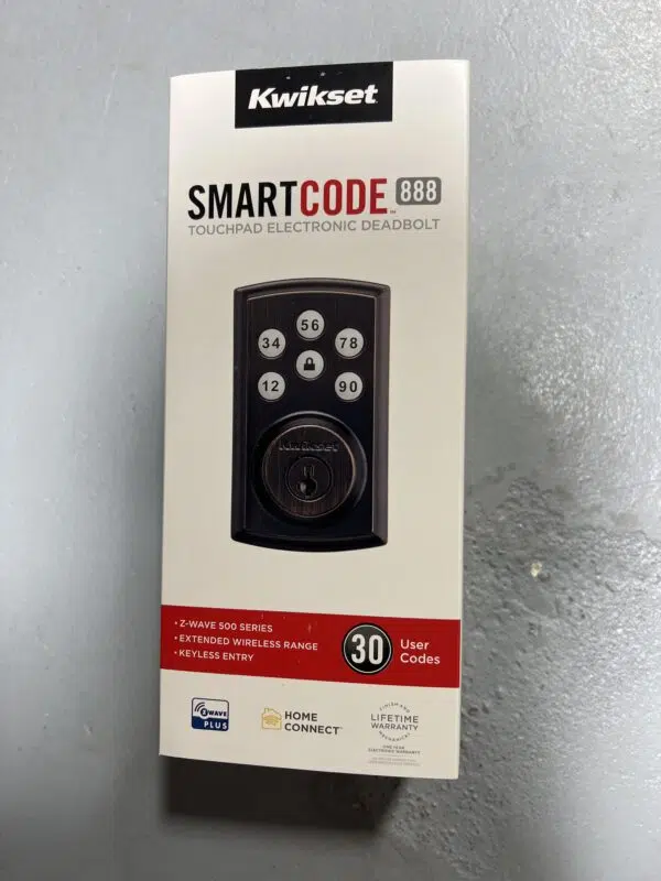 888 SmartCode Electronic Deadbolt with Z-Wave Technology