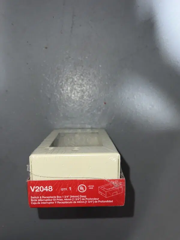 Legrand V2048 Switch & Receptacle Box – 1-3/4 inch deep