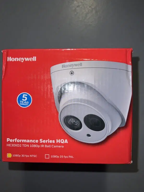 Honeywell HE30XD2 Performance Series 2MP TDN WDR IR Network Ball Camera