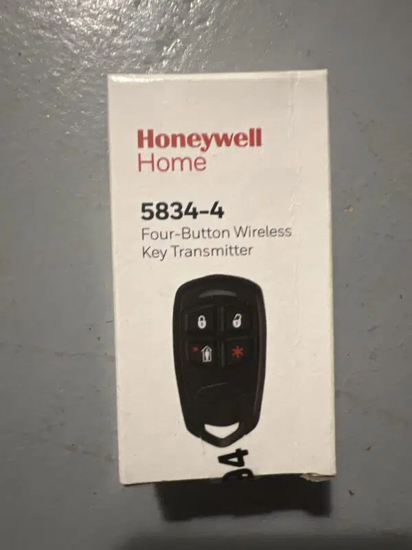 Honeywell Home 5834-4 4-Button Wireless Key Fob