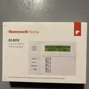 Honeywell Home 6160V Talking Alpha Display Keypad with Message Recording for VISTA Systems