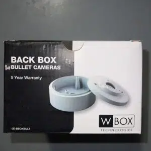 WBOX Back Box Bullet Camera – 0E-BBOXBULT