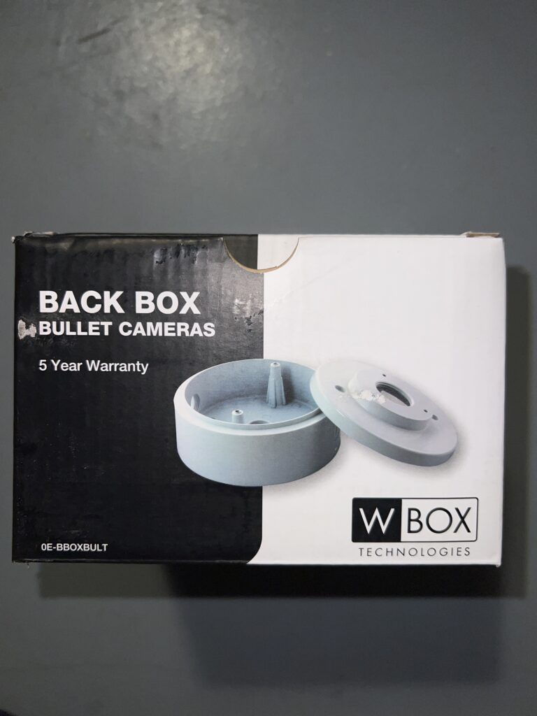 Back Box Bullet Camera 0E-BBOXBULT | Shop | Xcessory Zone