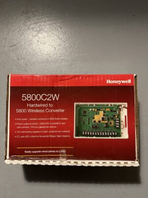 Honeywell Home 5800C2W Hardwired to 5800 Wireless Converter