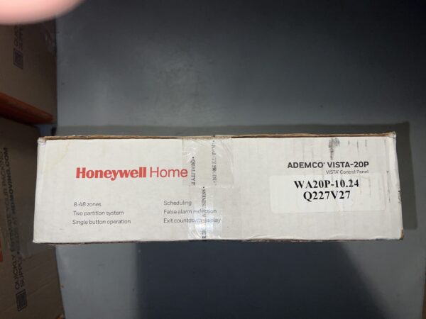 Honeywell Home Ademco VISTA-WA20P Security Control Panel 10.24 Q227V27