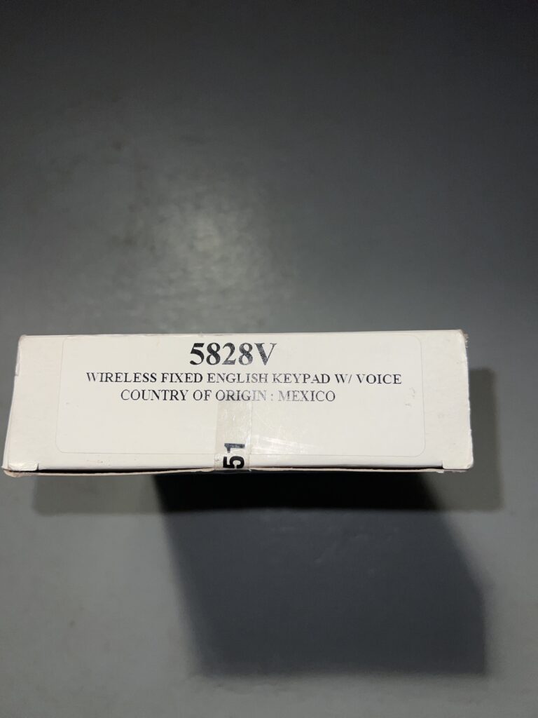 5828V Wireless Fixed Voice Keypad | Shop | Xcessory Zone