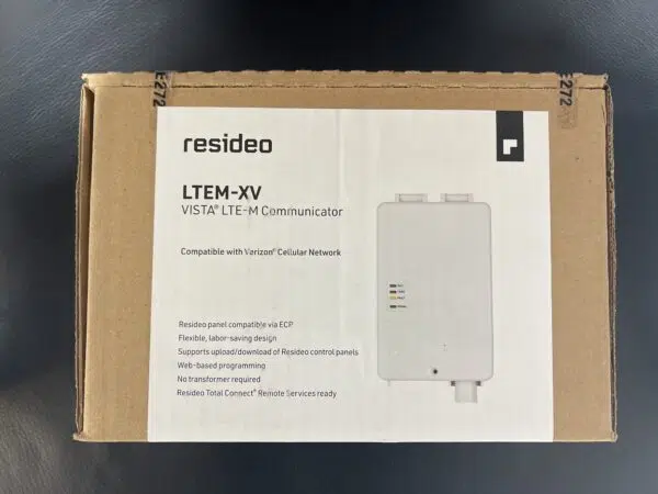Resideo LTEM-XV LTE Cat M1 Communicator for VISTA, Verizon (Replaces GSMX4G, CDMA-X, LTE-XV and LTE-XA)