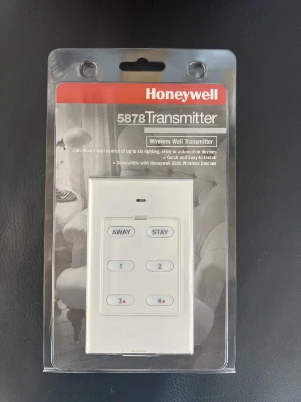 Honeywell 5828 Wireless Wall Transmitter Wireless Remote Alarm Keypad