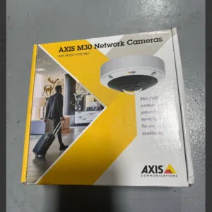 AXIS M3057-PLVE Mk II M30 Series 6MP Outdoor 360° Panoramic IR WDR IP Camera with a 1.56mm lens in white