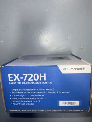 Comelit EX-720H Slim Expansion Interior Monitor