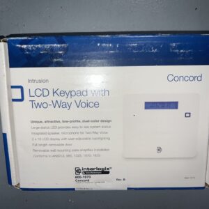 Concord Two-Way Voice LCD Keypad 600-1070